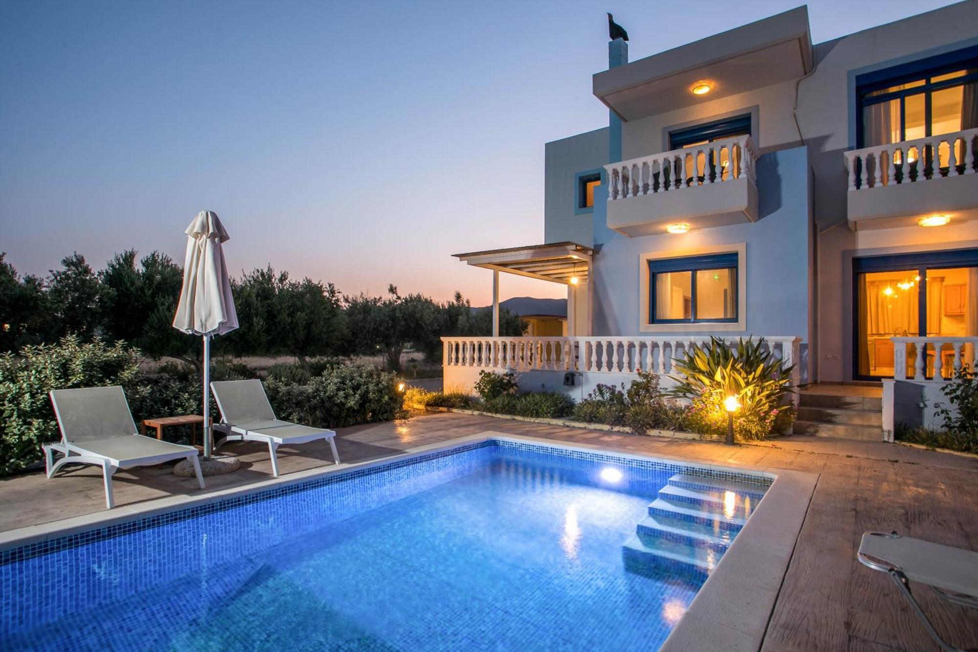 Rita Mare Seafront Villas Heated Pools Jenádi Kültér fotó