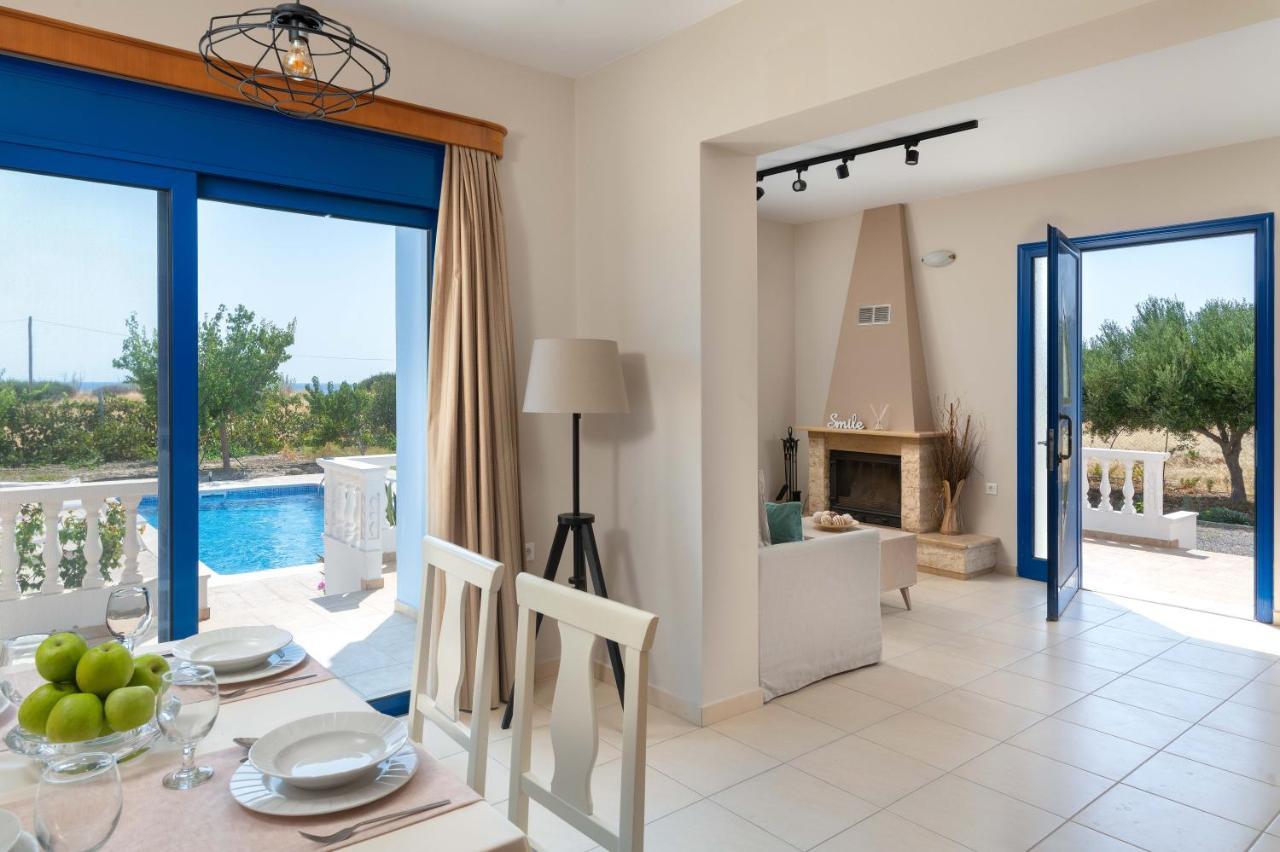 Rita Mare Seafront Villas Heated Pools Jenádi Kültér fotó